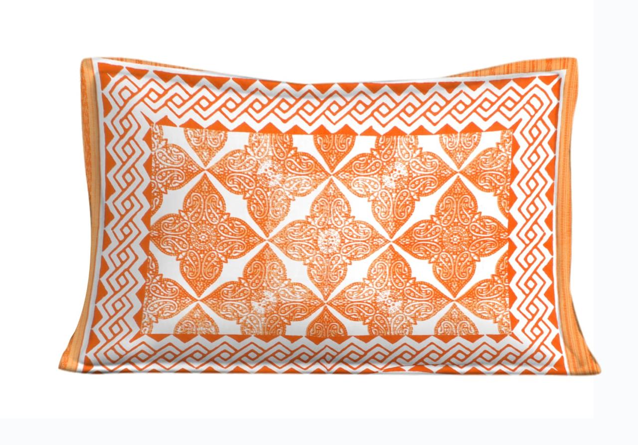 Jaipuri Prints Cotton Single Bedsheet (Multicolor)