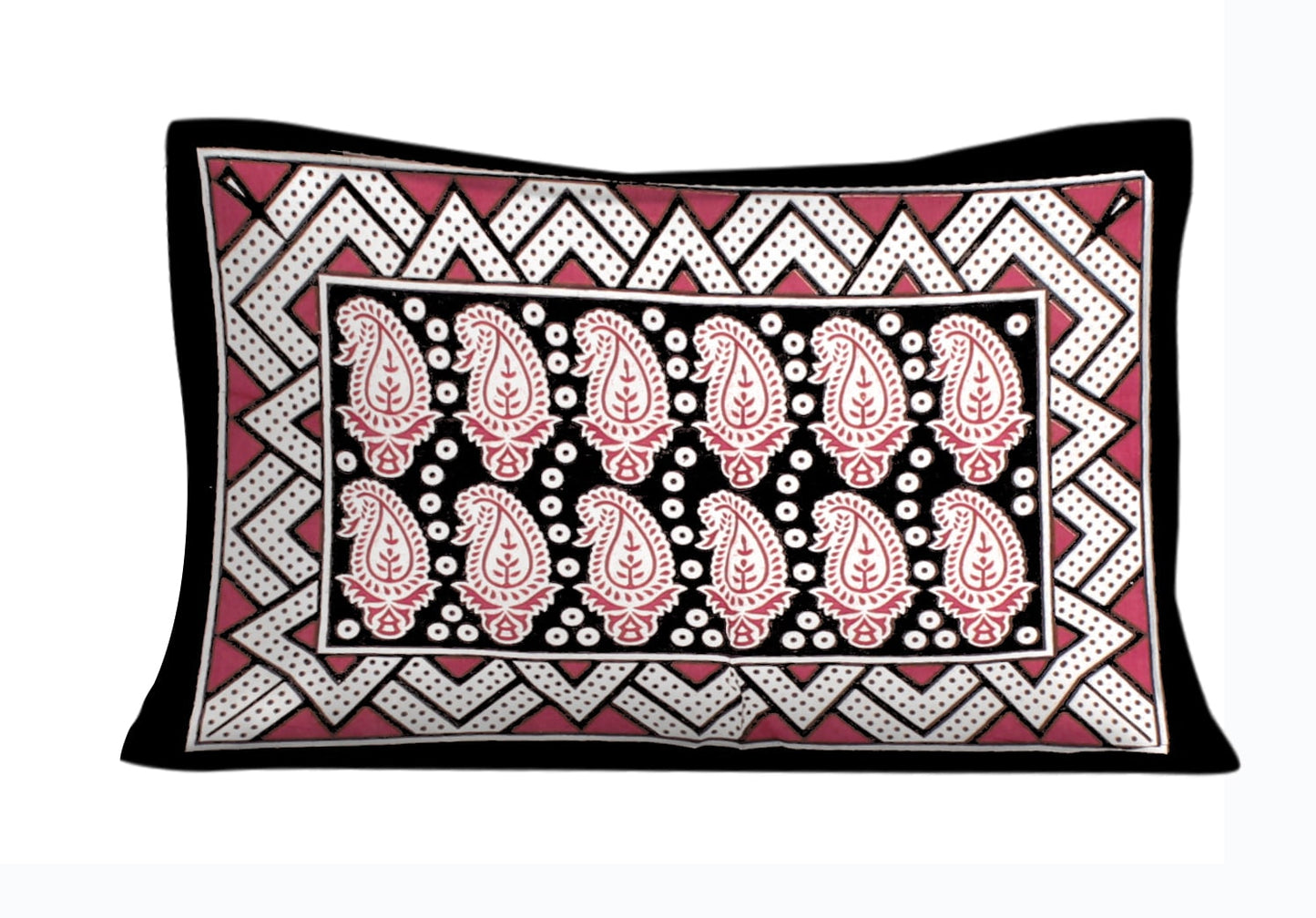 Jaipuri Prints Cotton Single Bedsheet with 1 pillow cover