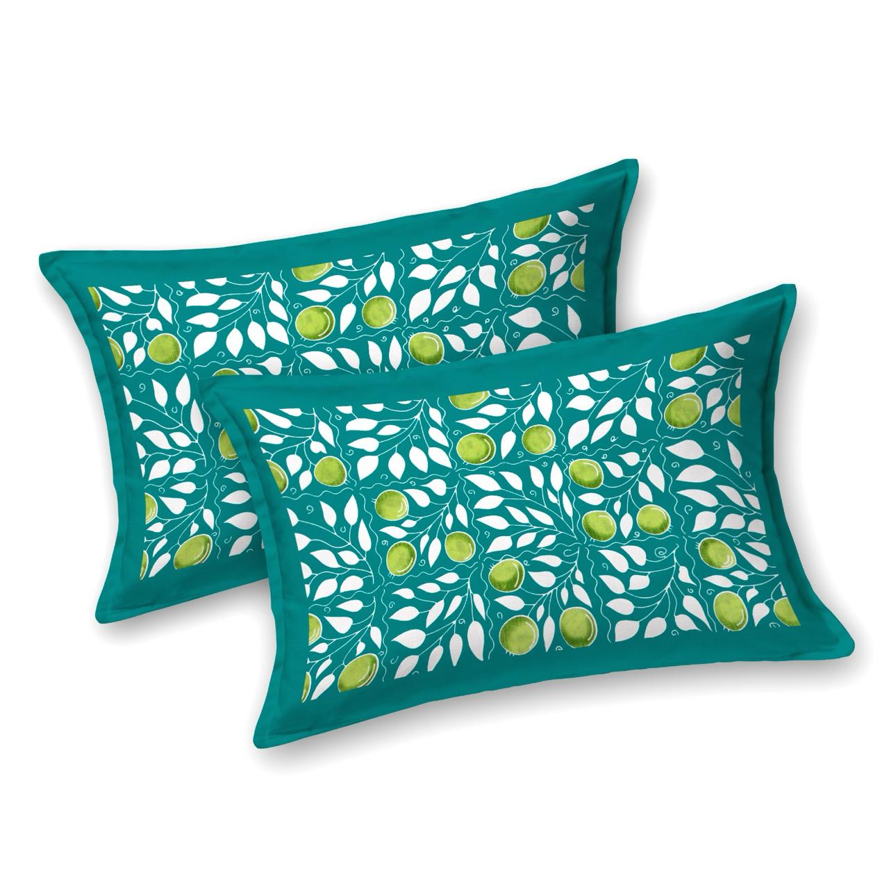 Pure Cotton Floral Bedsheet For Double Bed For Your Living Room With 2 Pillow Cover