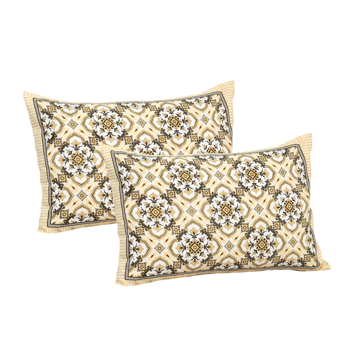 Rajasthan Royal Super Fine Cotton Block Print King Size Bedsheet
