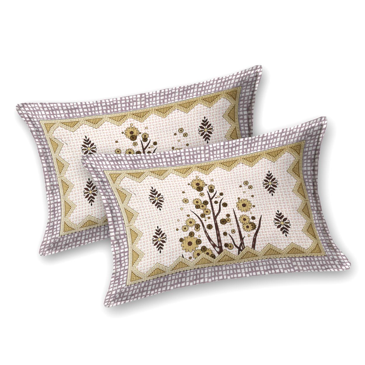 Rajasthan Royal Super Fine Cotton Block Print King Size Bedsheet