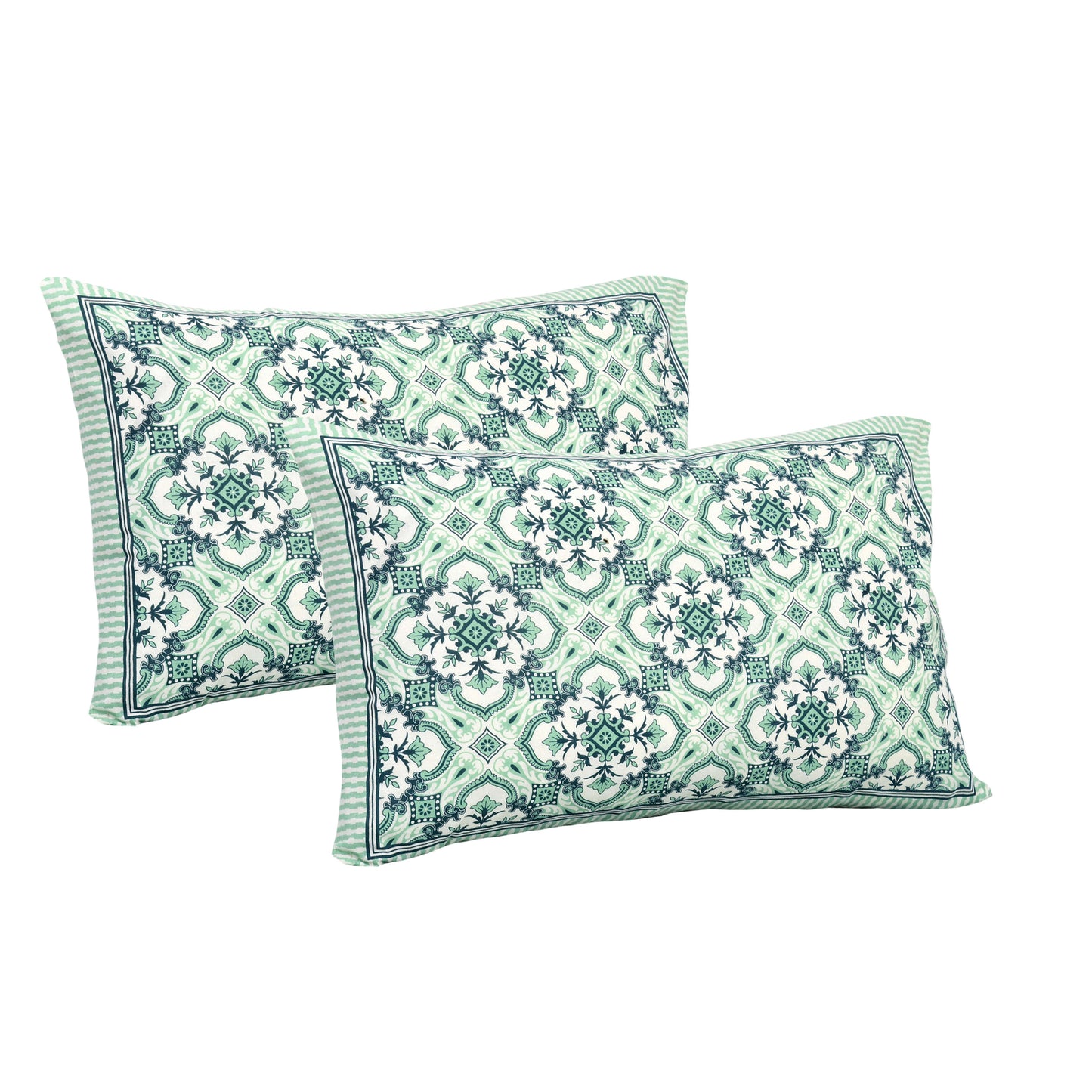 Rajasthan Royal Super Fine Cotton Block Print King Size Bedsheet