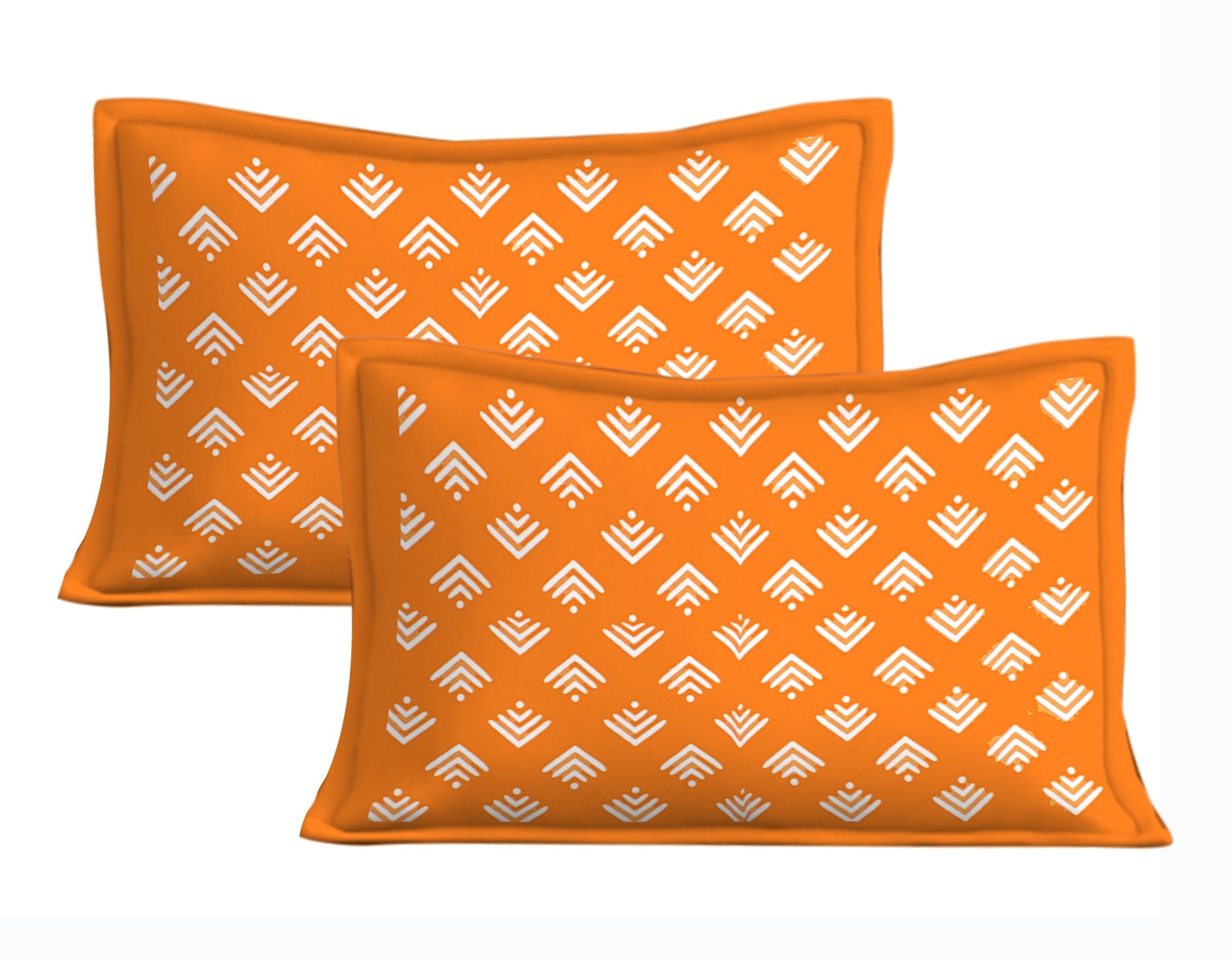 Jaipuri Prints Cotton Double Bedsheet (YELLOW)