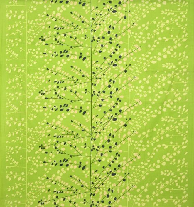 Jaipuri Prints Cotton Double Bedsheet (Green)