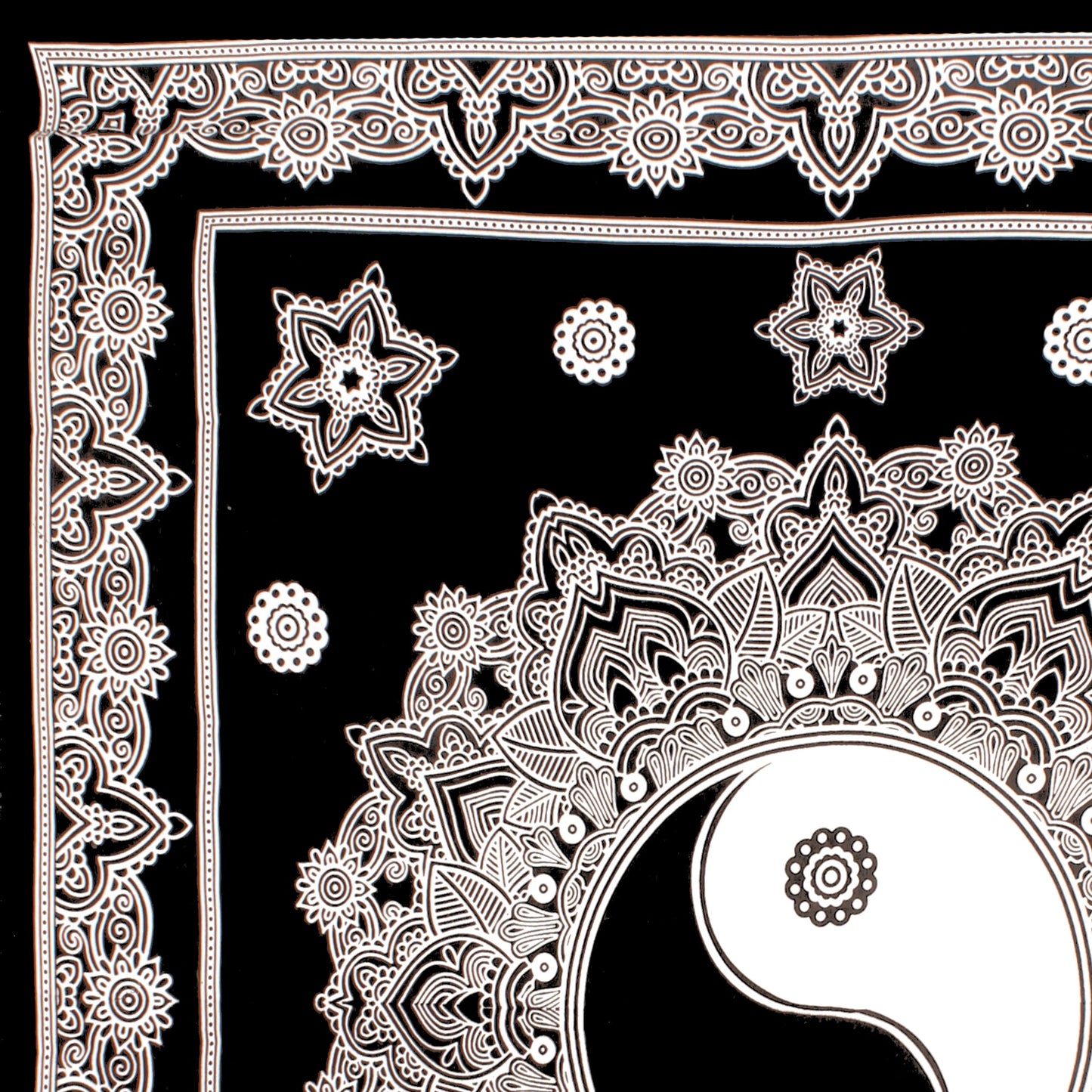 Cotton Double Jaipuri Prints Flat Bedsheet  With 2 Pillow Cover