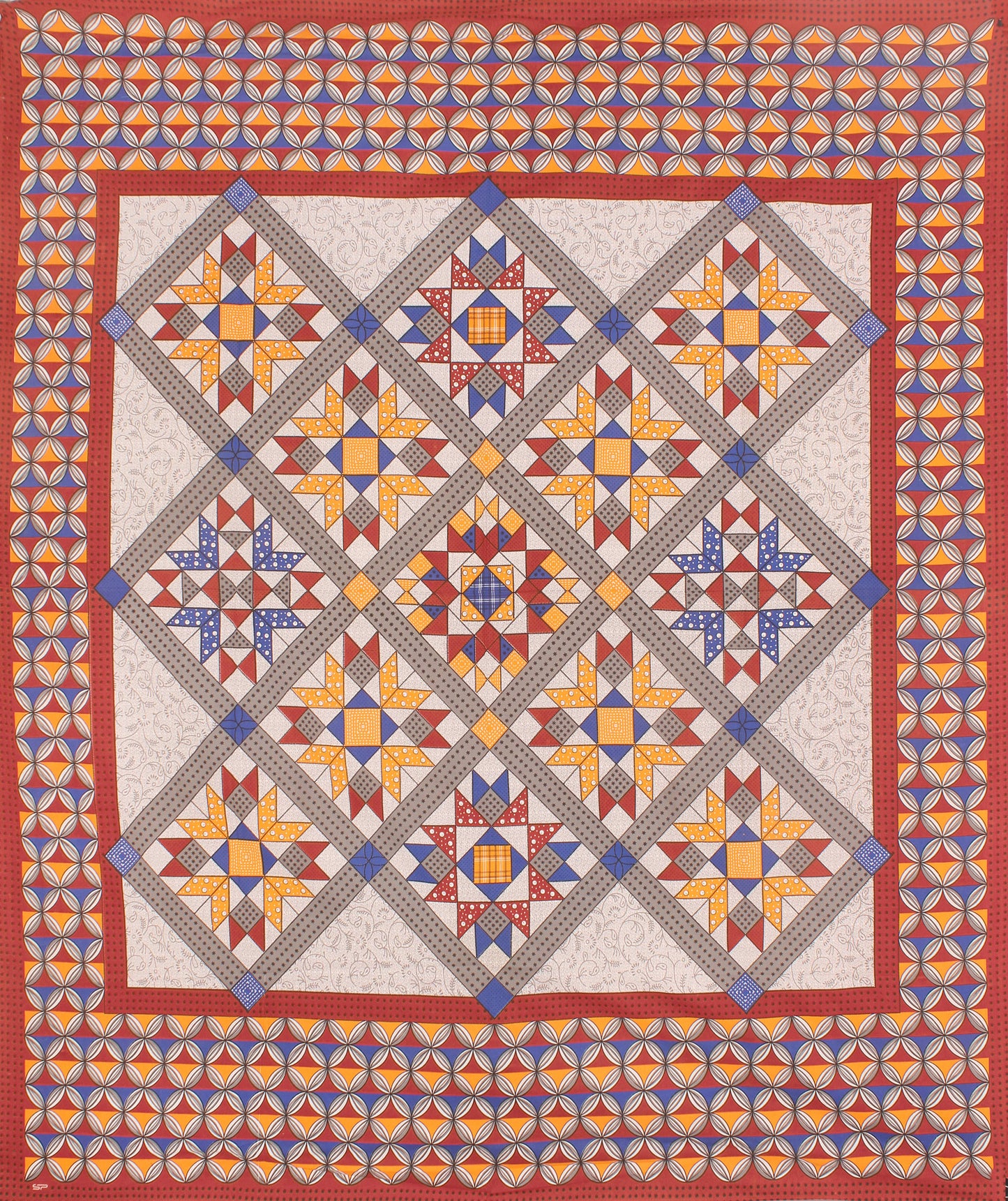 Cotton Double Jaipuri Prints Flat Bedsheet  With 2 Pillow Cover