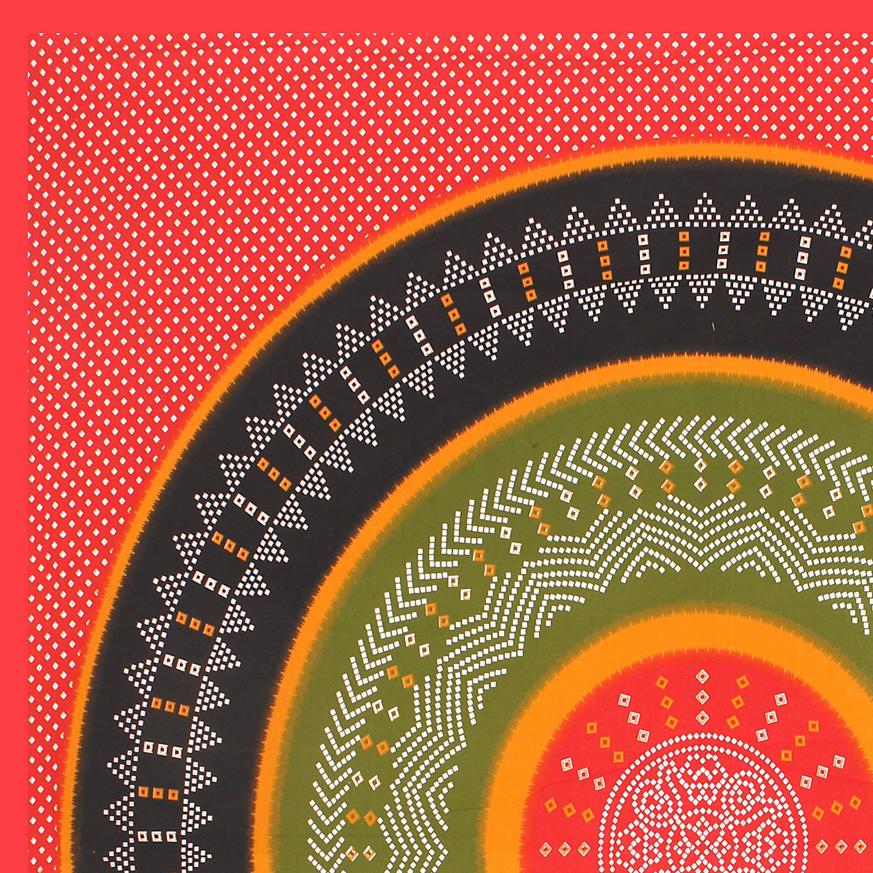 Cotton Double Jaipuri Prints Flat Bedsheet  With 2 Pillow Cover