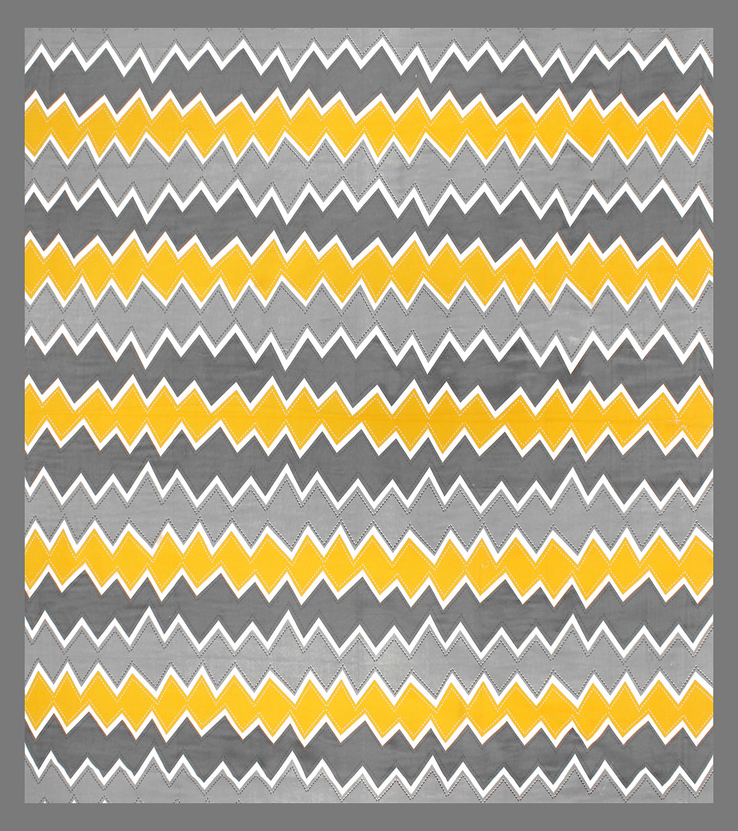 Cotton Double Jaipuri Prints Flat Bedsheet  (Pack of 1, Yellow)