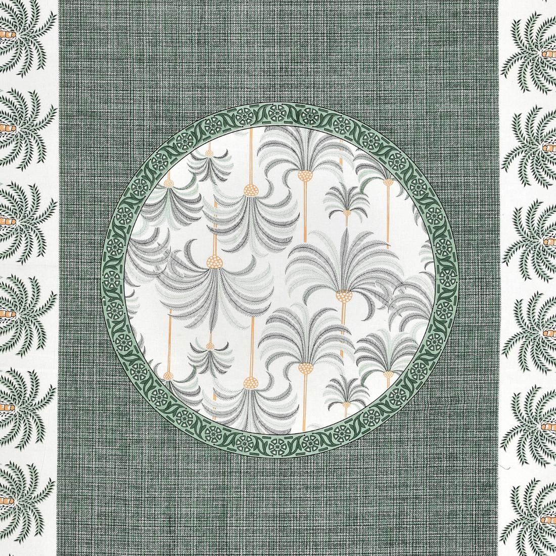 Cotton Jaipuri Diwan Size  Bedsheet With 2 Zipper Pillow Cover (Size 70*100)