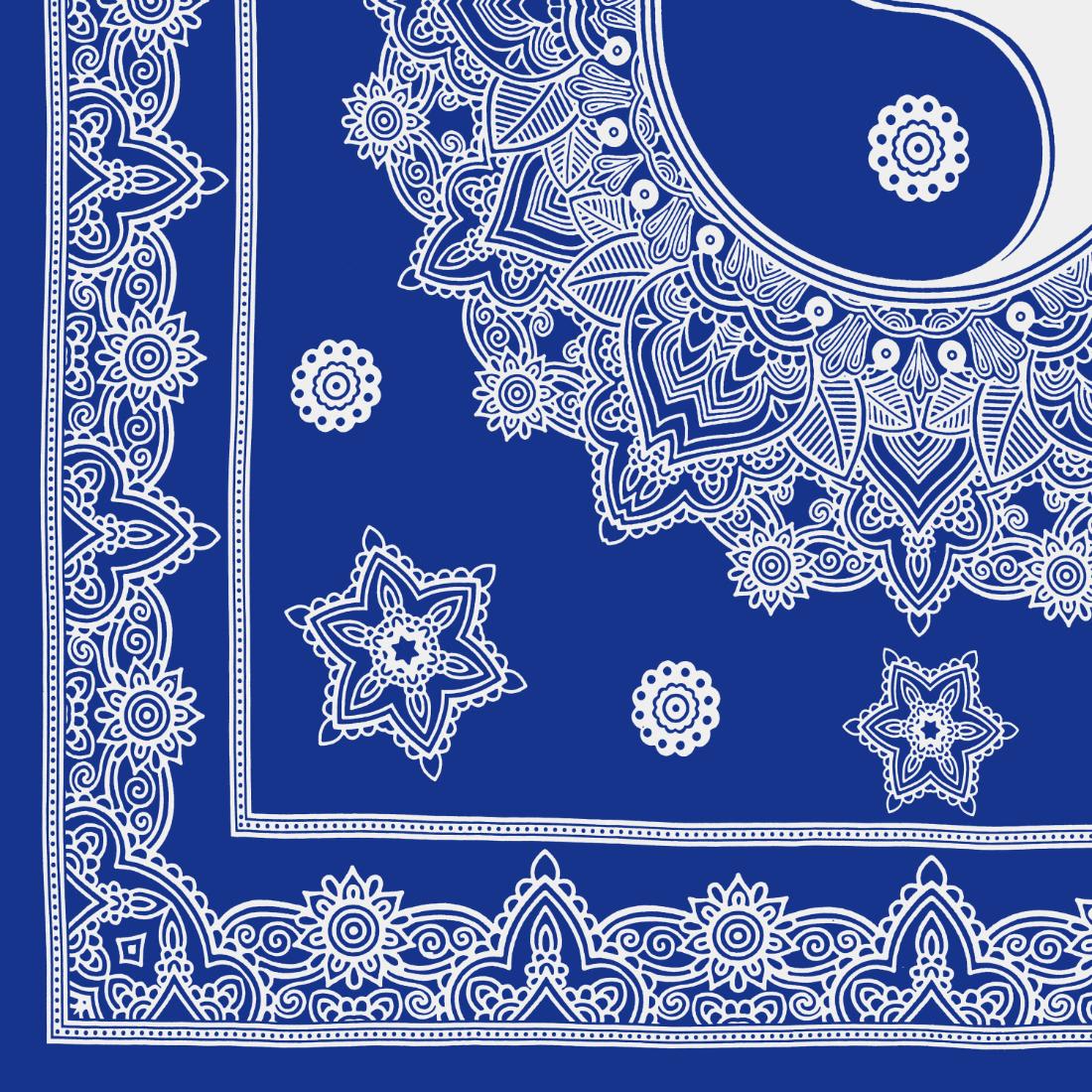 Flroal Mandala Printed Comfort Cotton Double Bed Sheet  with 2 Pillow Covers