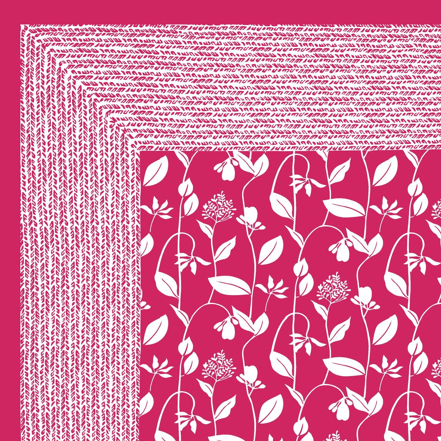Jaipuri Prints Cotton Double Bedsheet with set of 2 Pillow Covers