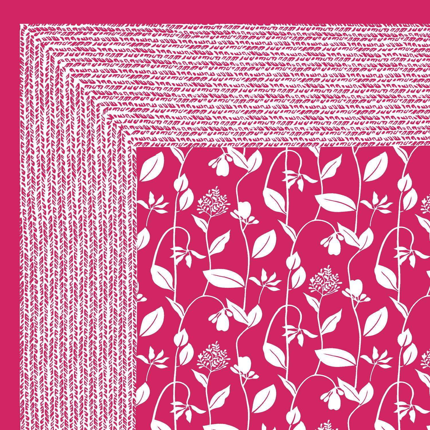 Jaipuri Prints Cotton Double Bedsheet with set of 2 Pillow Covers