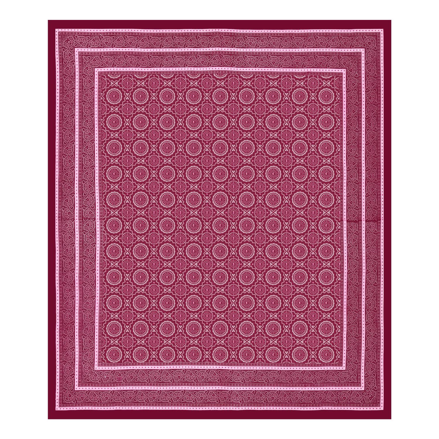 Jaipuri Prints Cotton Double Bedsheet with set of 2 Pillow Covers