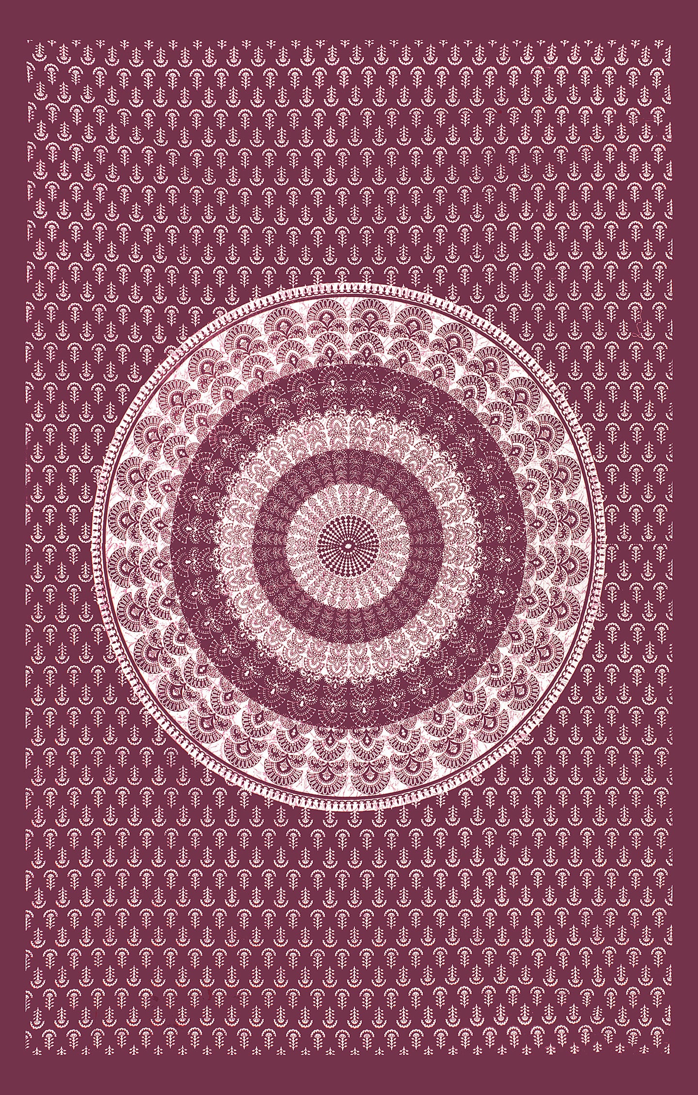 Jaipuri Prints Cotton Single Bedsheet with 1 pillow cover