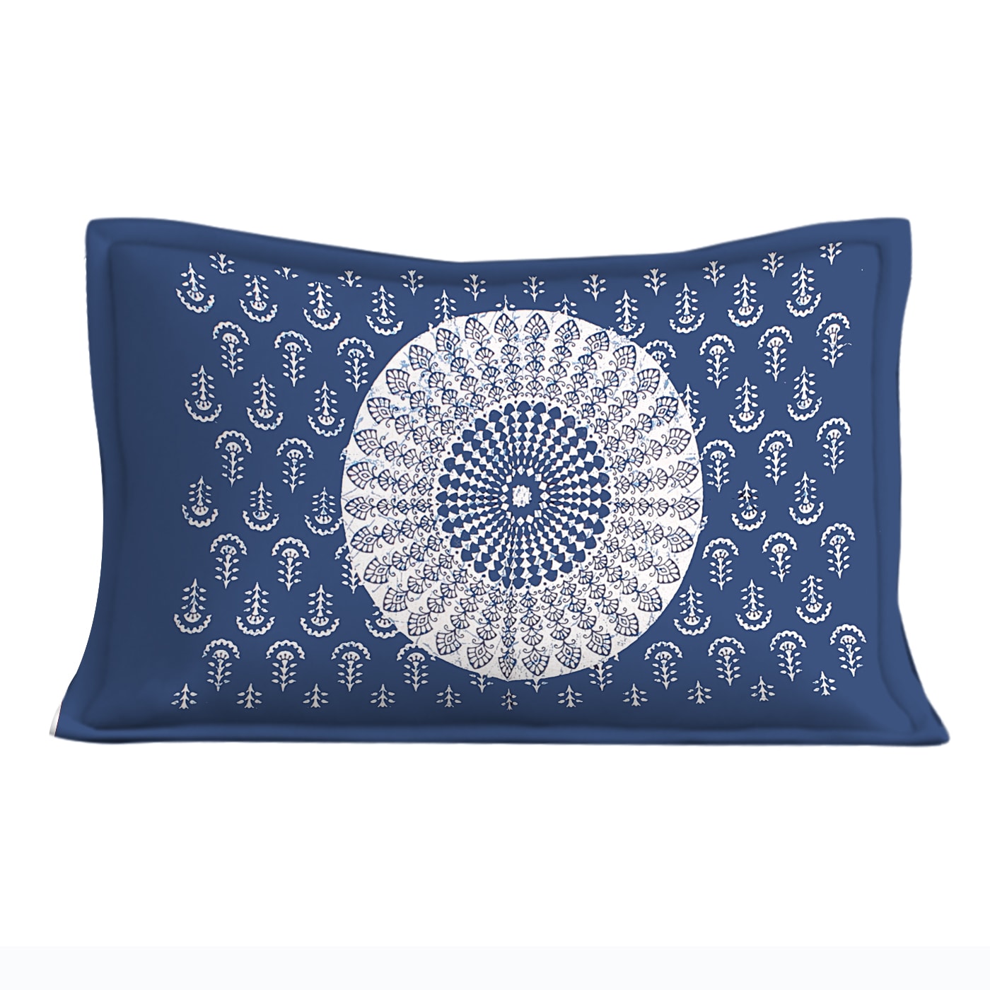 Jaipuri Prints Cotton Single Bedsheet with 1 pillow cover