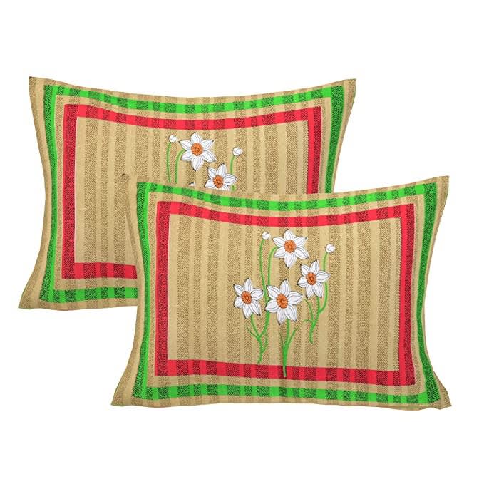 100% Cotton Printed Double Bedsheet (Brown)