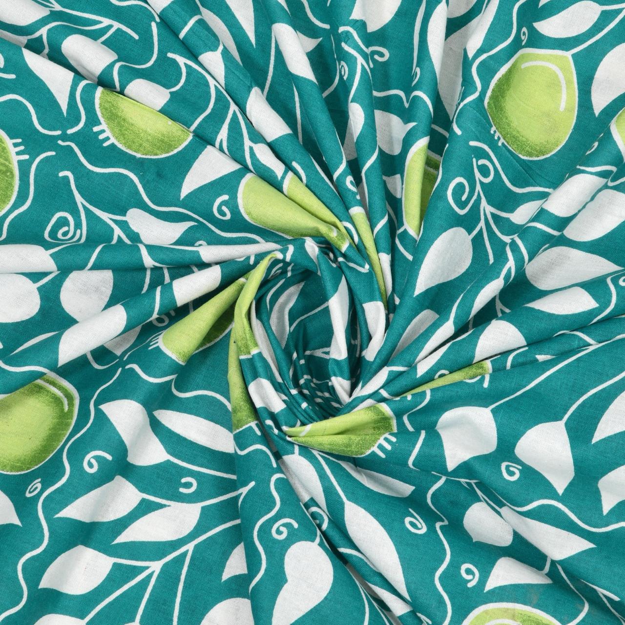Pure Cotton Floral Bedsheet For Double Bed For Your Living Room With 2 Pillow Cover
