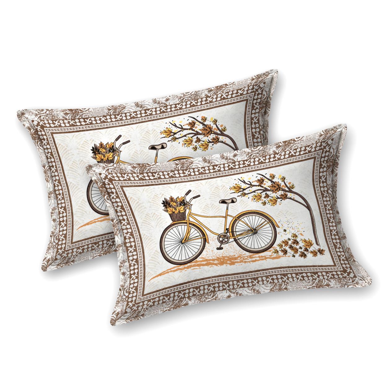 Rajasthan Royal Super Fine Cotton Block Print King Size Bedsheet