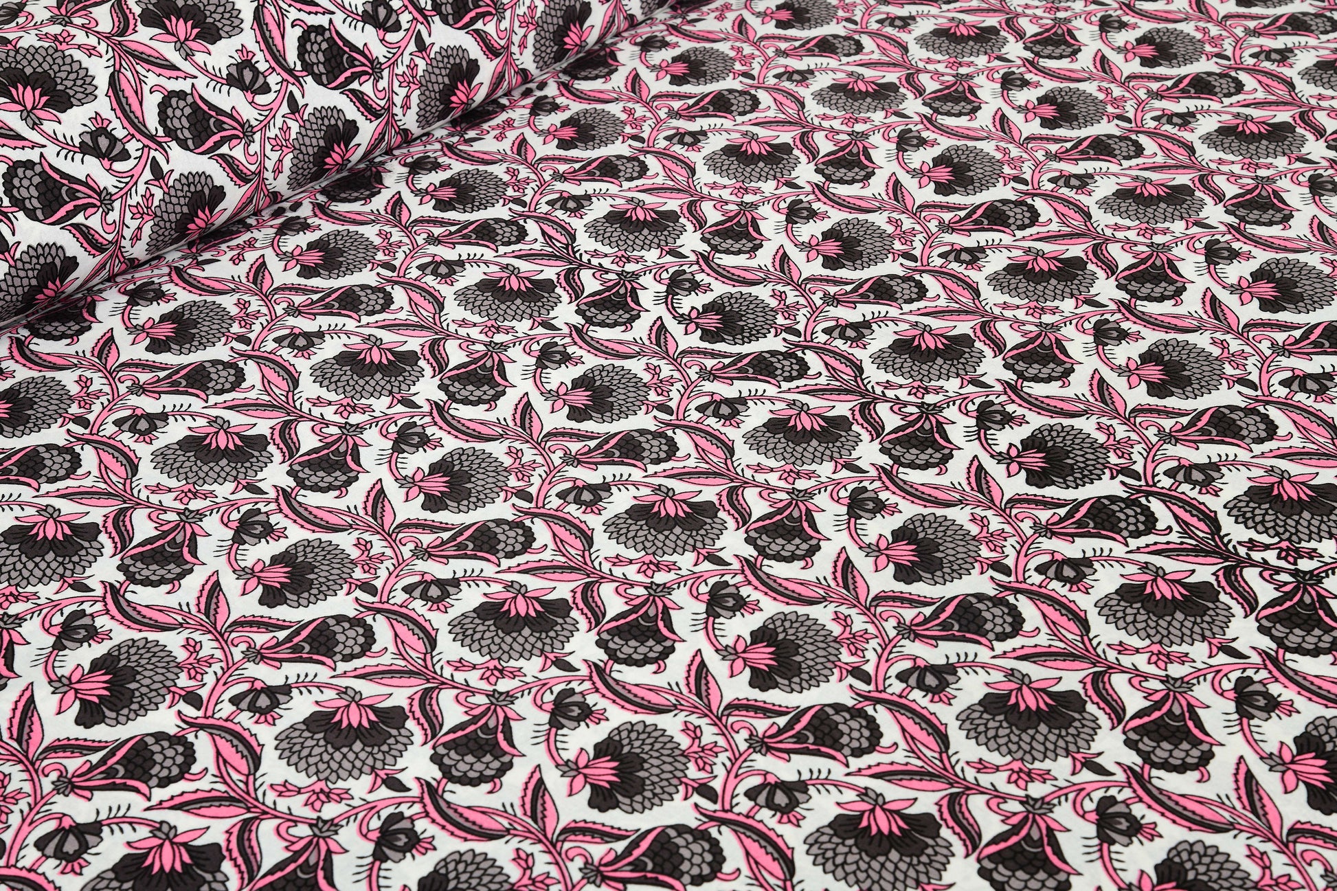 Rajasthan Royal Super Fine Cotton Block Print King Size Bedsheet