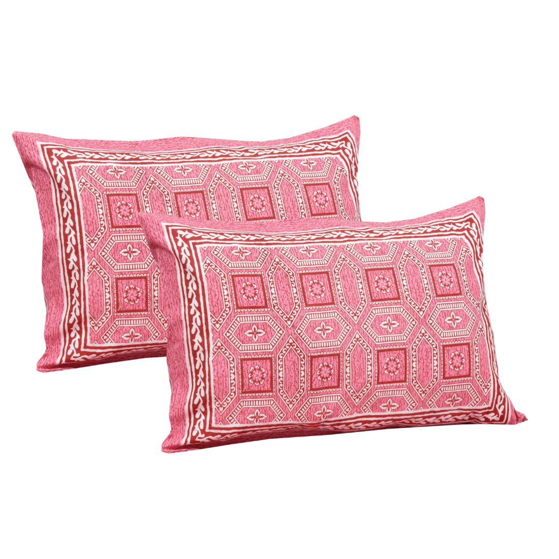 Rajasthan Royal Super Fine Cotton Block Print King Size Bedsheet
