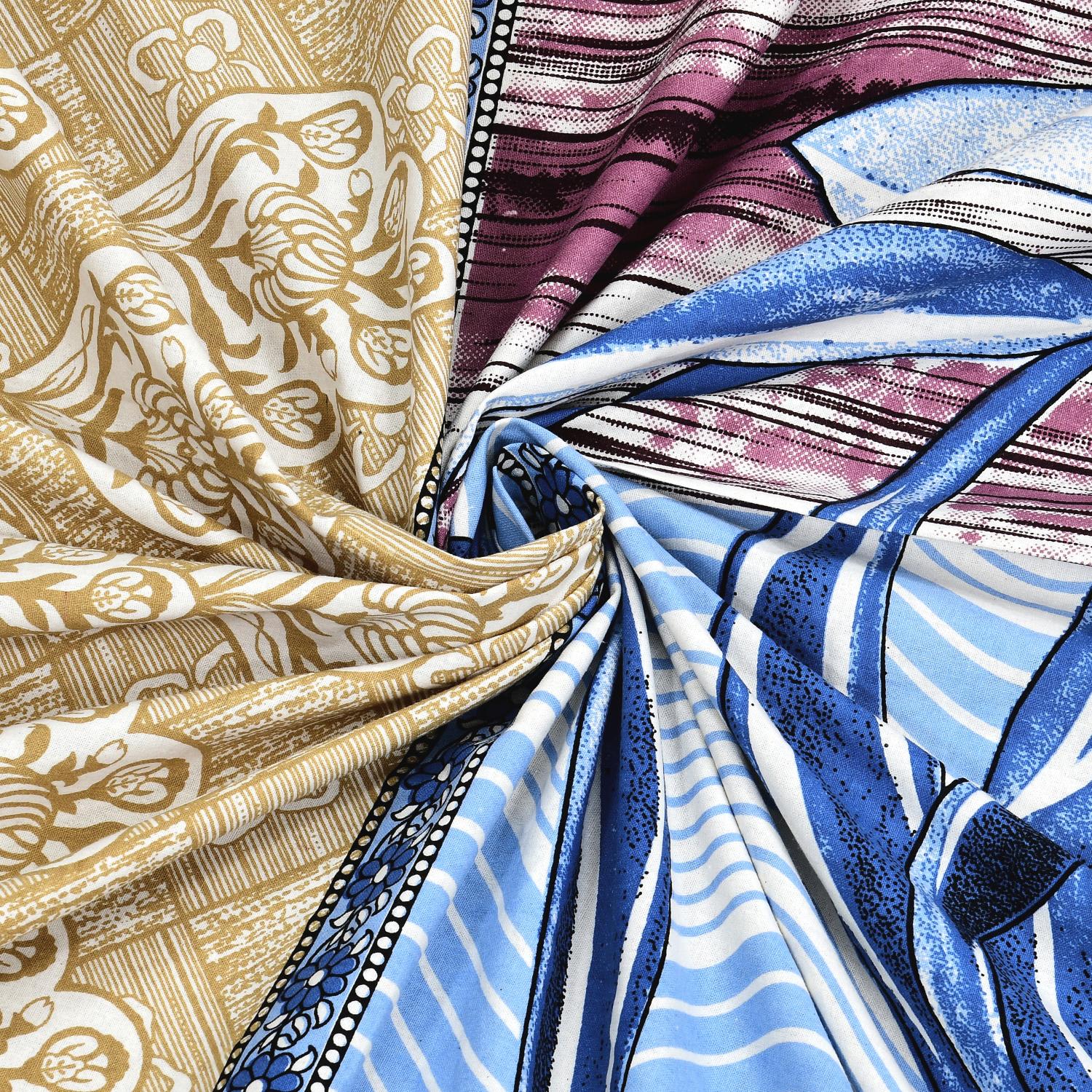 Rajasthan Royal Super Fine Cotton Block Print King Size Bedsheet