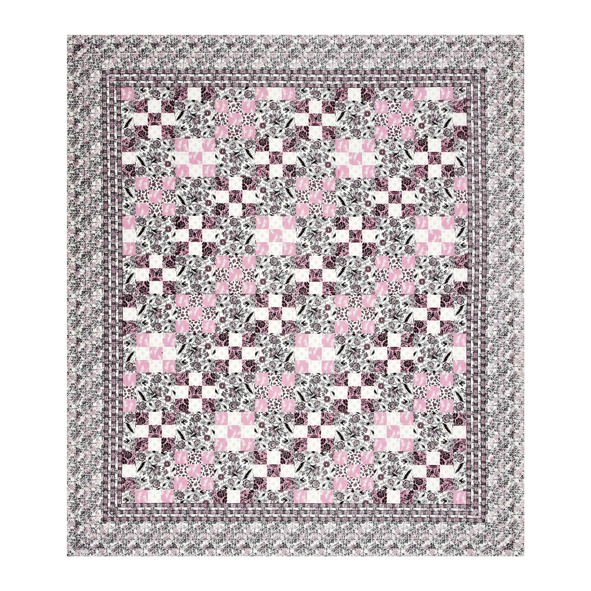 Rajasthan Royal Super Fine Cotton Block Print King Size Bedsheet