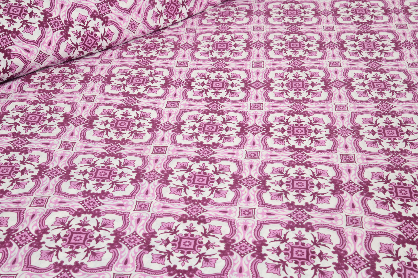 Rajasthan Royal Super Fine Cotton Block Print King Size Bedsheet