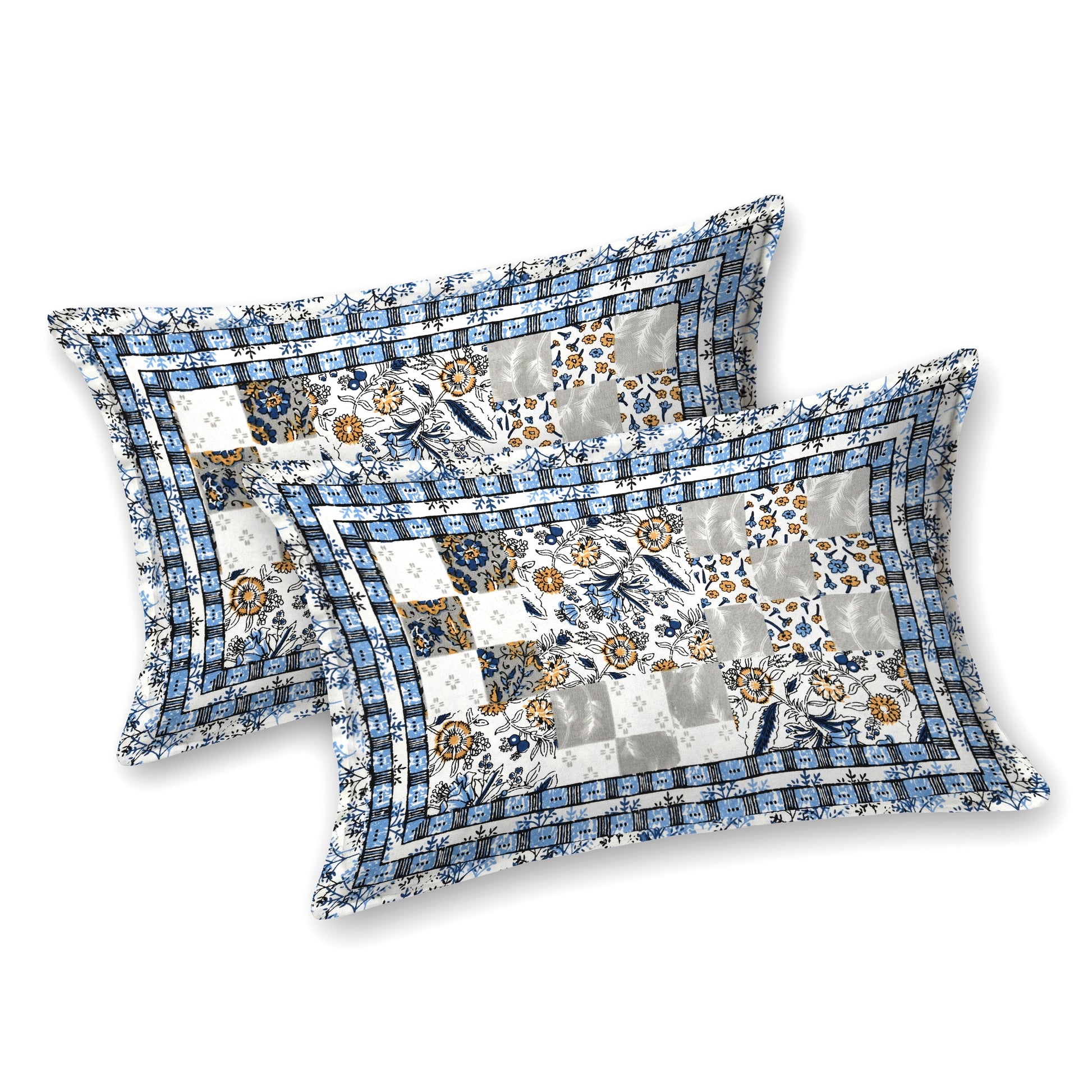 Rajasthan Royal Super Fine Cotton Block Print King Size Bedsheet