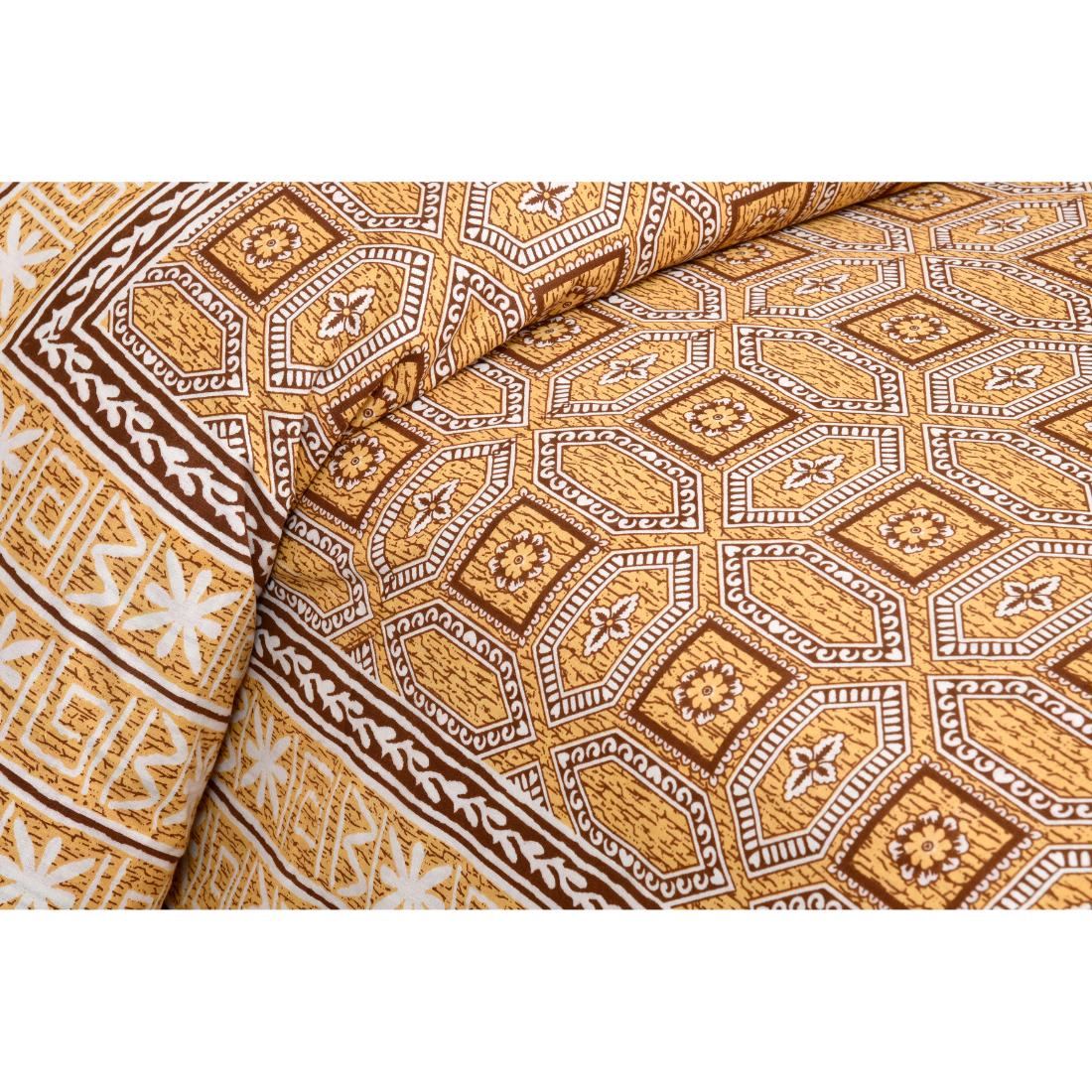 Rajasthan Royal Super Fine Cotton Block Print King Size Bedsheet