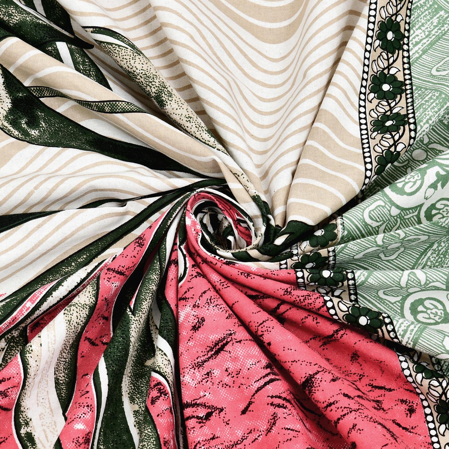 Rajasthan Royal Super Fine Cotton Block Print King Size Bedsheet