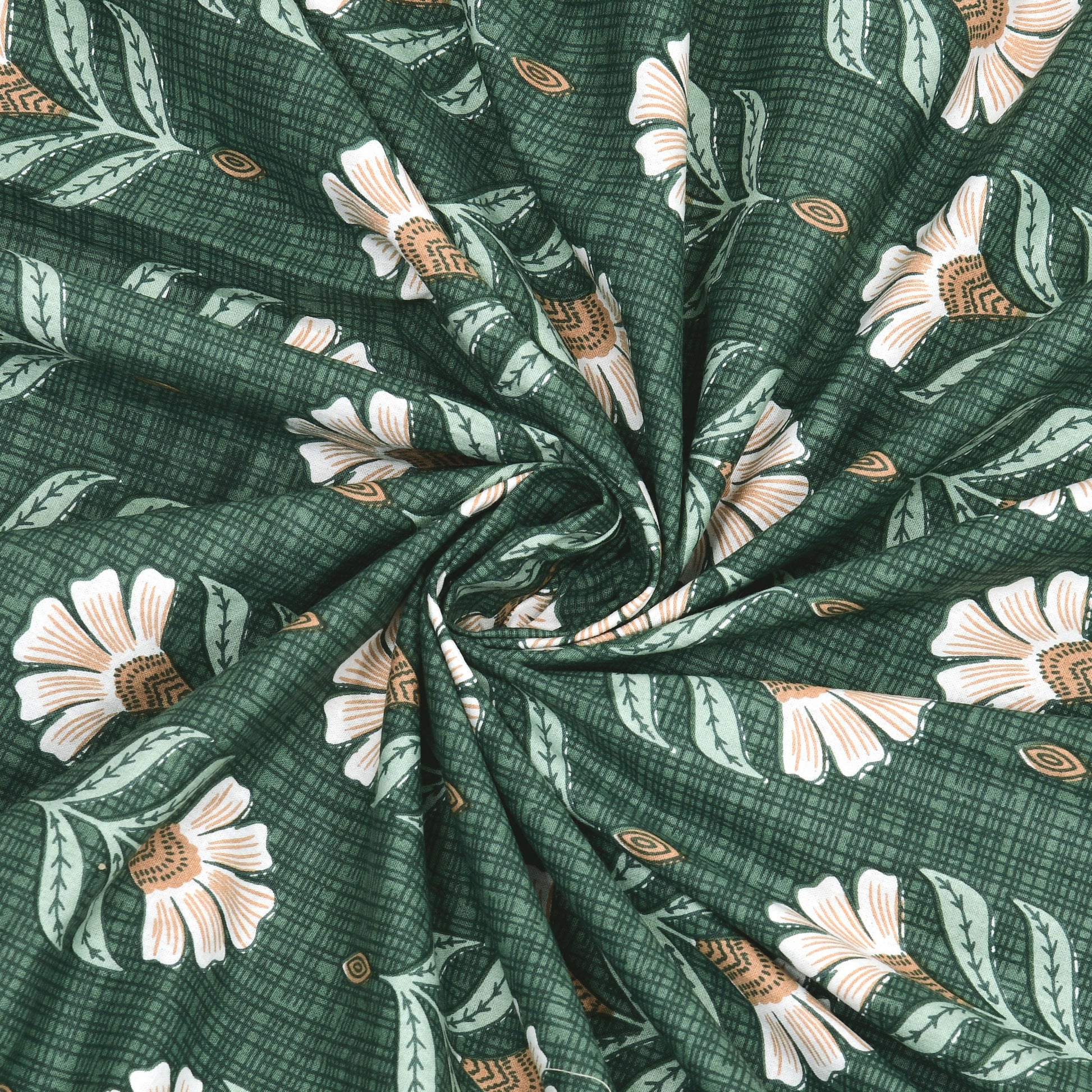 Rajasthan Royal Super Fine Cotton Block Print King Size Bedsheet