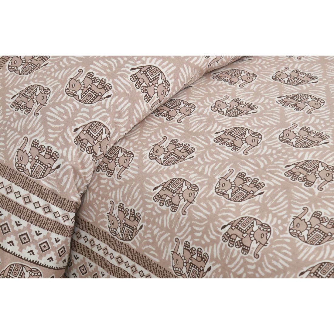 Rajasthan Royal Super Fine Cotton Block Print King Size Bedsheet
