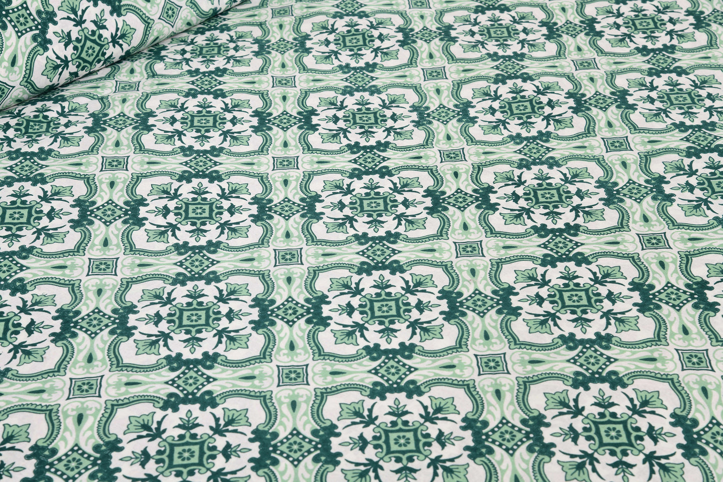 Rajasthan Royal Super Fine Cotton Block Print King Size Bedsheet