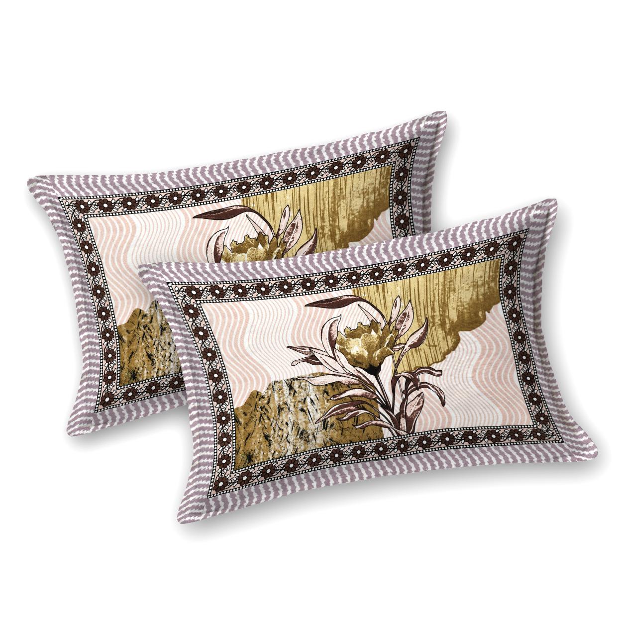 Rajasthan Royal Super Fine Cotton Block Print King Size Bedsheet