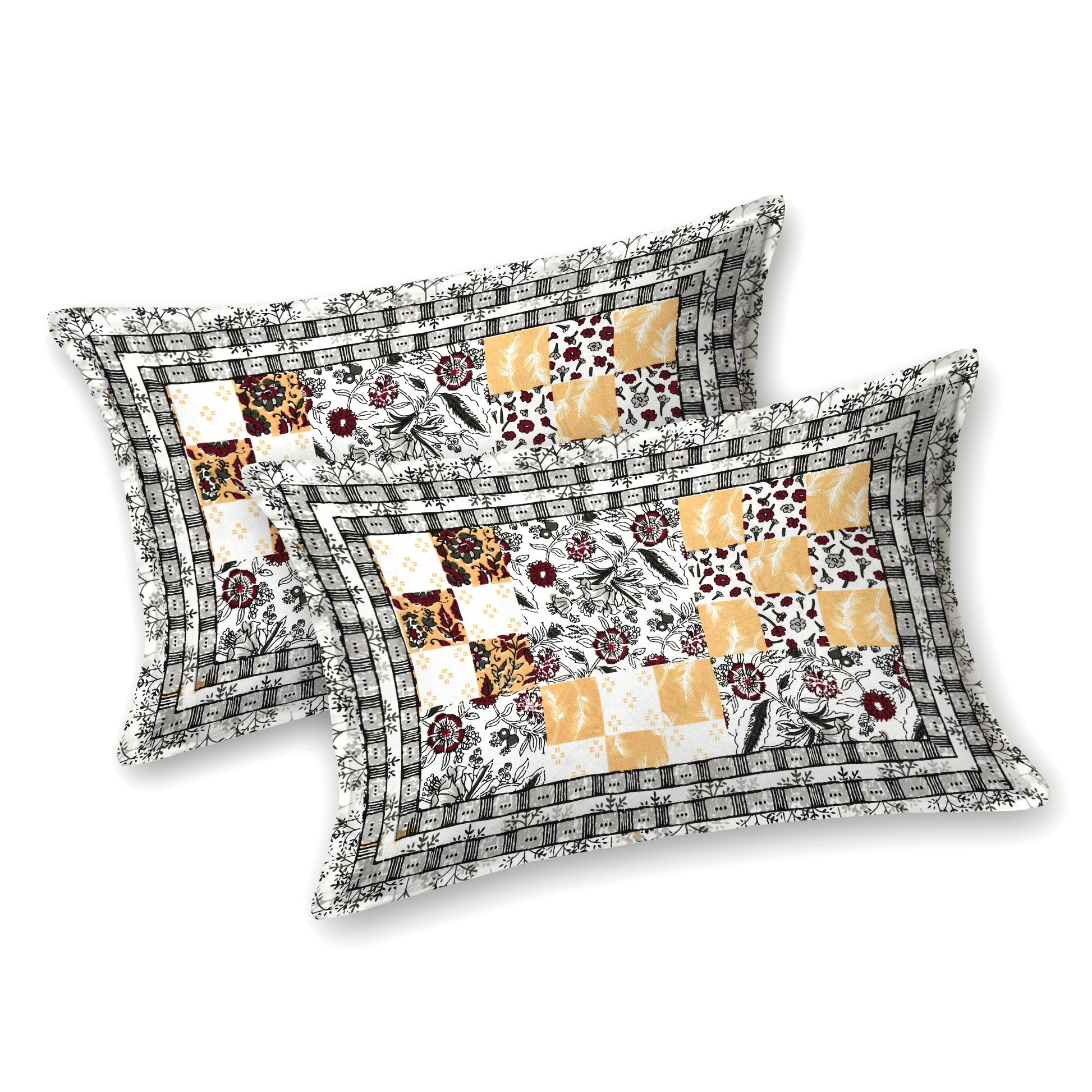 Rajasthan Royal Super Fine Cotton Block Print King Size Bedsheet