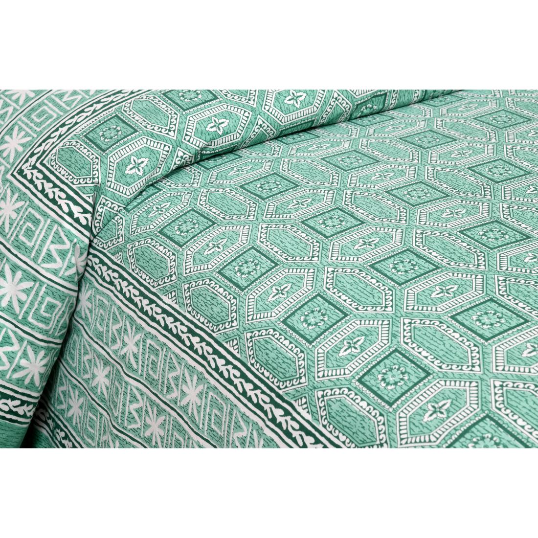 Rajasthan Royal Super Fine Cotton Block Print King Size Bedsheet