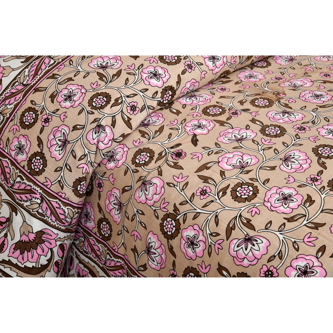 Rajasthan Royal Super Fine Cotton Block Print King Size Bedsheet