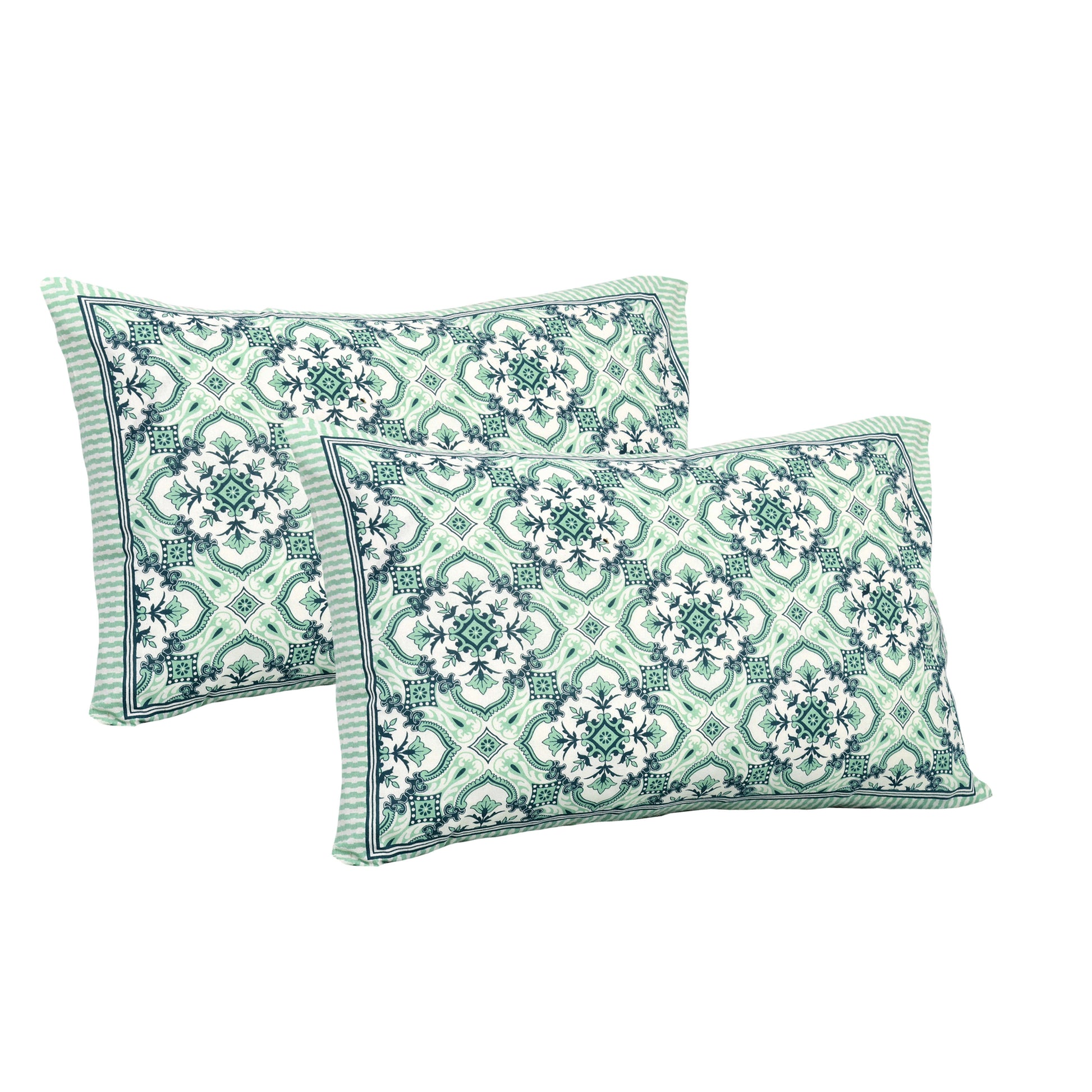 Rajasthan Royal Super Fine Cotton Block Print King Size Bedsheet