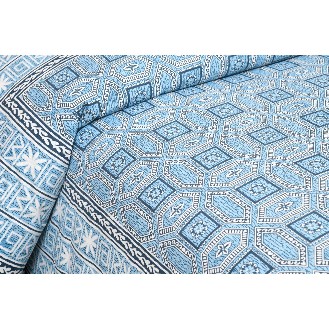 Rajasthan Royal Super Fine Cotton Block Print King Size Bedsheet