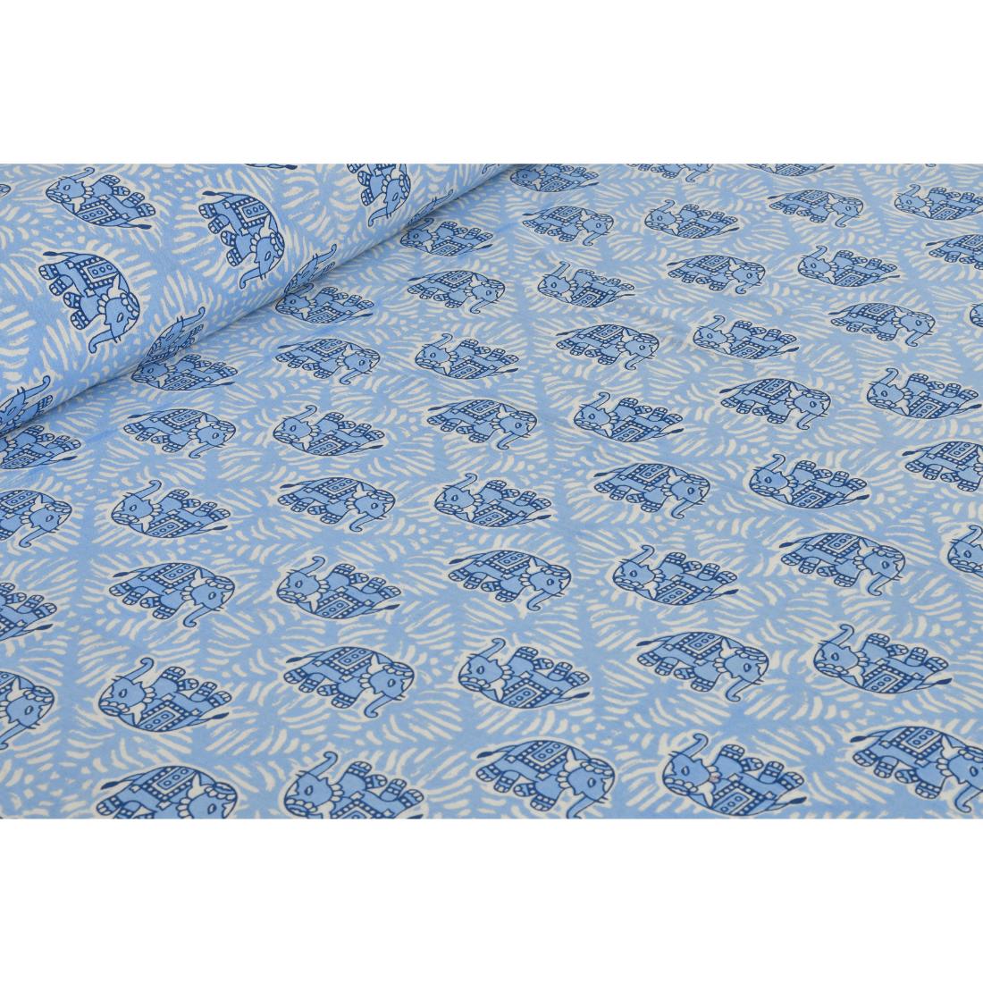 Rajasthan Royal Super Fine Cotton Block Print King Size Bedsheet