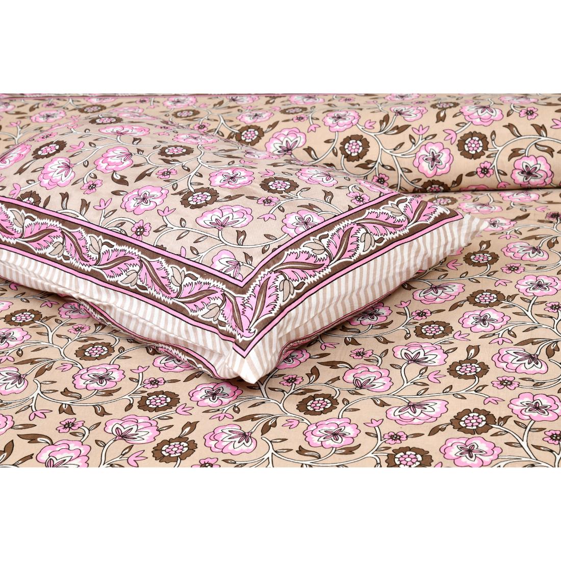 Rajasthan Royal Super Fine Cotton Block Print King Size Bedsheet