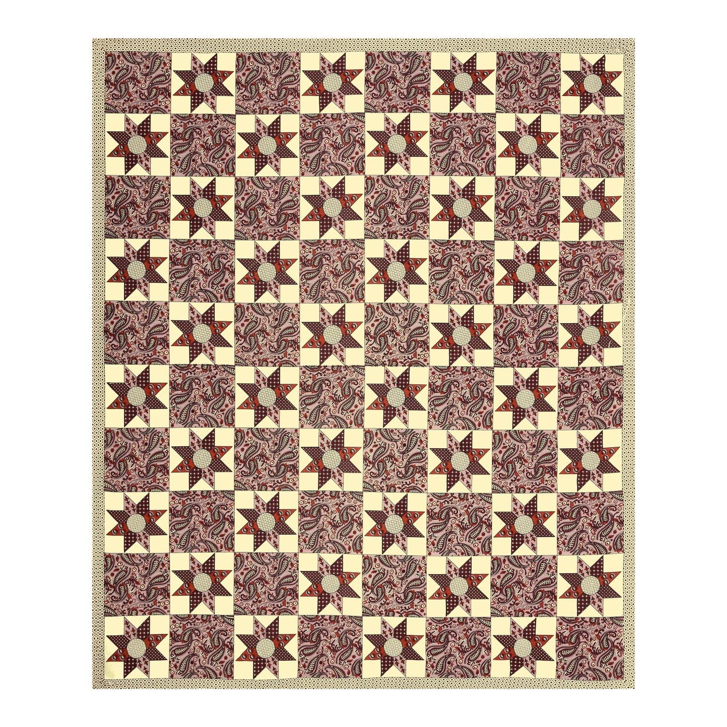 Rajasthani Cotton King Size Printed Flat Bedsheet  90*108 With 2 Zipper Pillow Cover