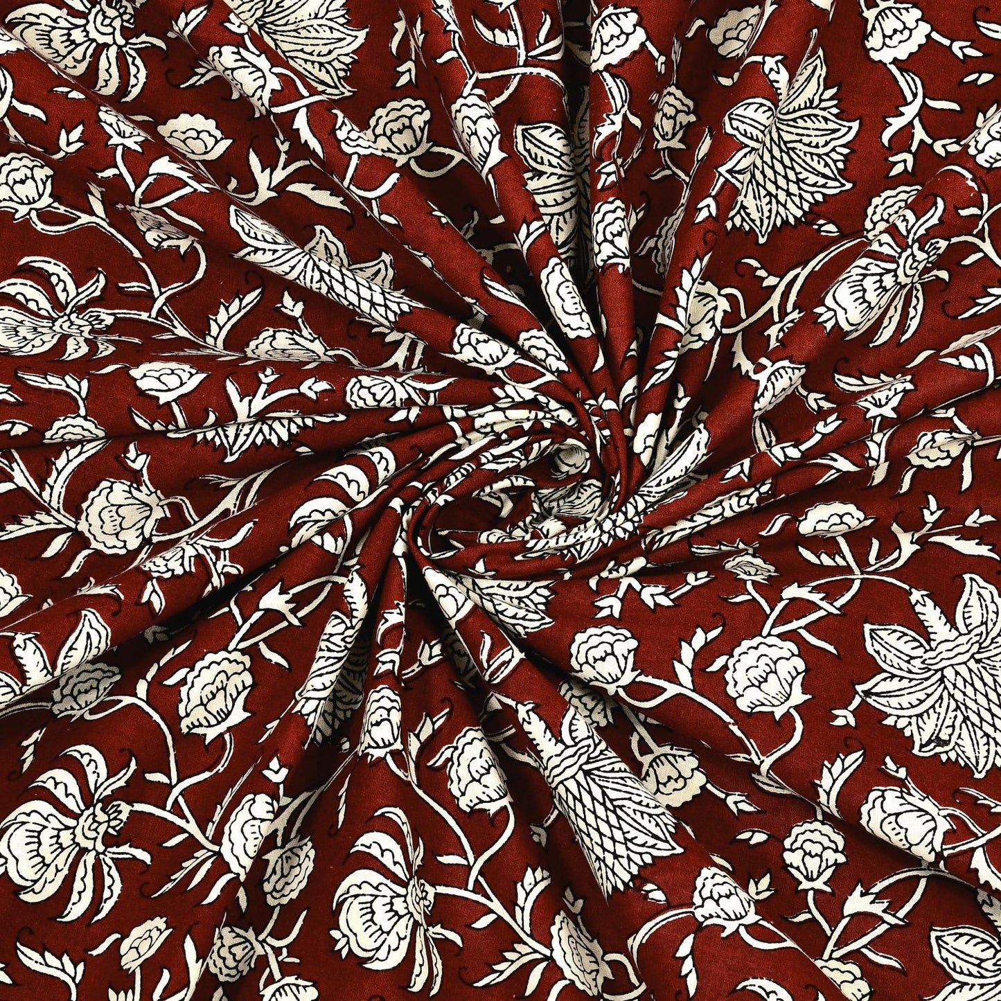 Rajasthani Cotton King Size Printed Flat Bedsheet  90*108 With 2 Zipper Pillow Cover