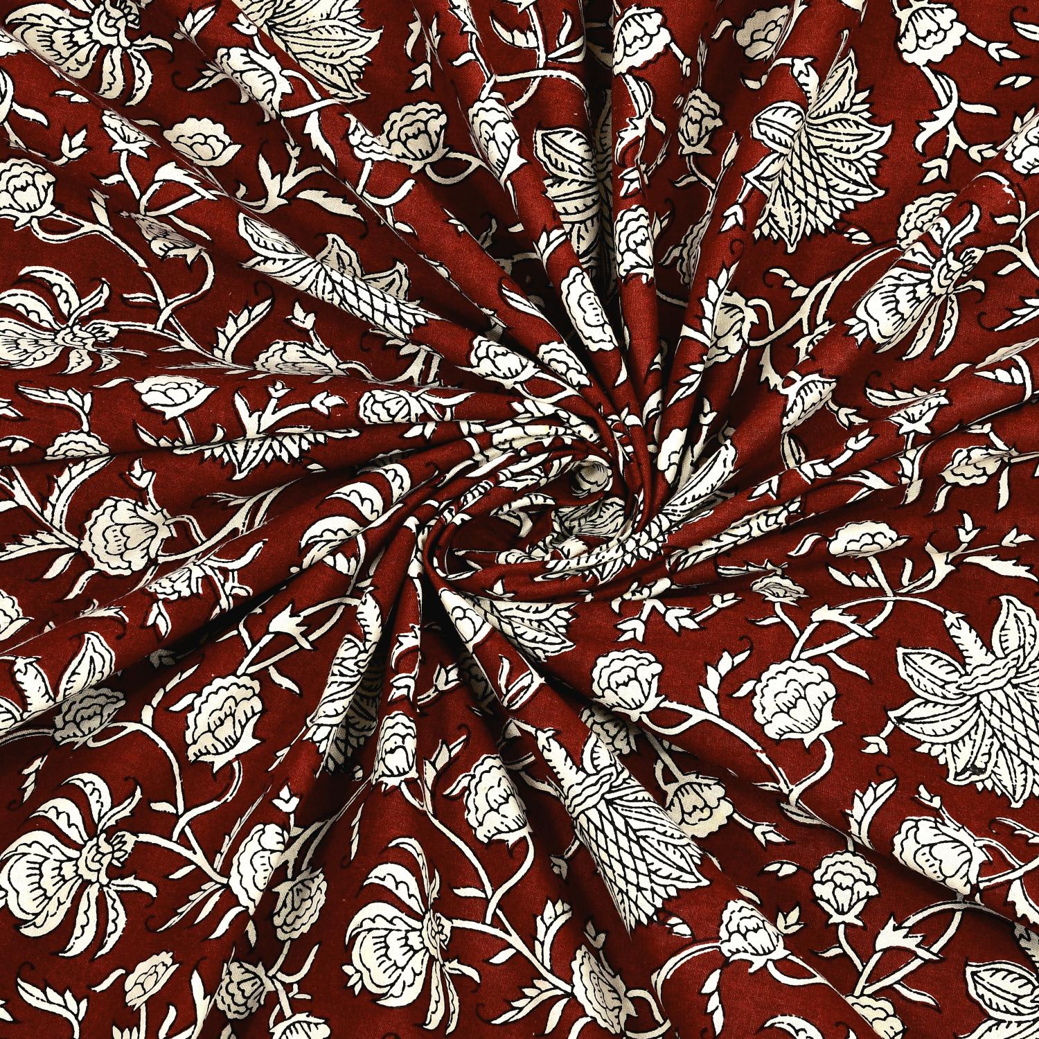 Rajasthani Cotton King Size Printed Flat Bedsheet  90*108 With 2 Zipper Pillow Cover