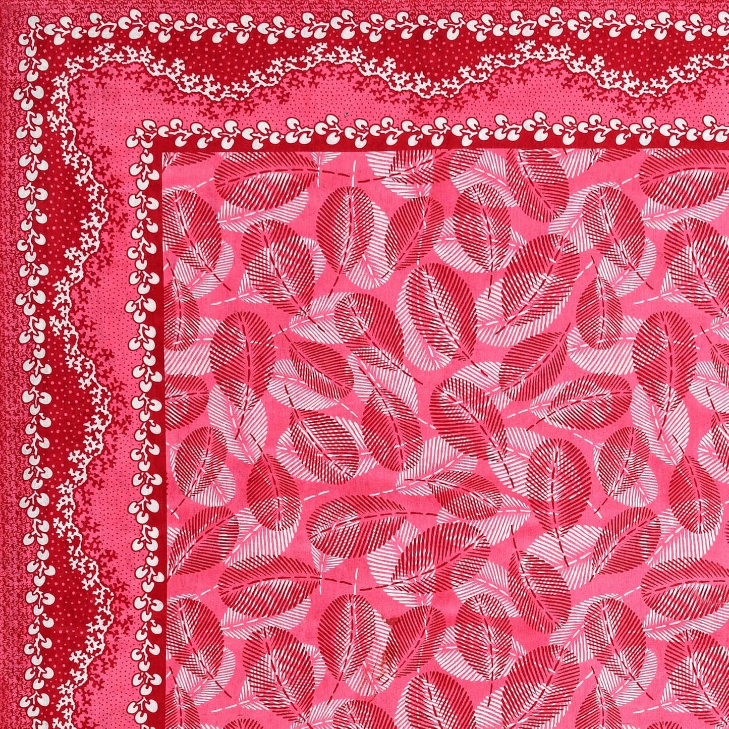 Jaipuri Cotton Double  Flat Bedsheet  With 2 Pillow Cover