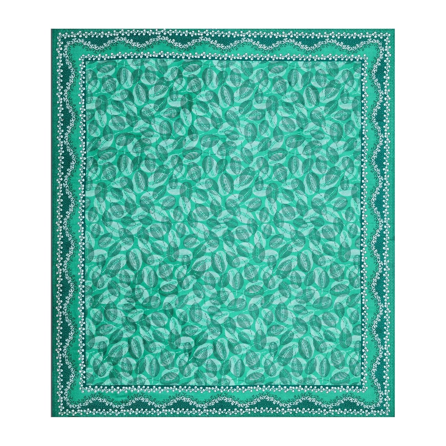 Jaipuri Cotton Double  Flat Bedsheet  With 2 Pillow Cover