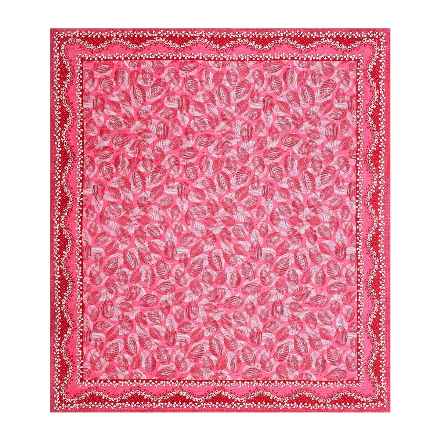 Jaipuri Cotton Double  Flat Bedsheet  With 2 Pillow Cover