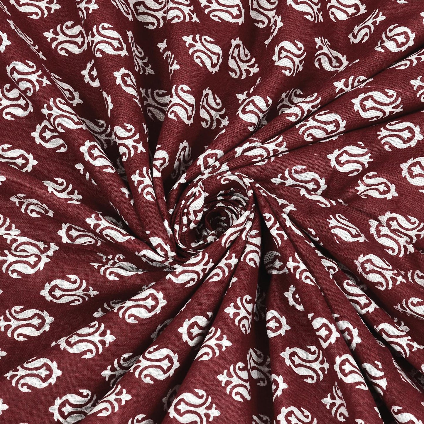 Jaipuri Cotton Double  Flat Bedsheet  With 2 Pillow Cover