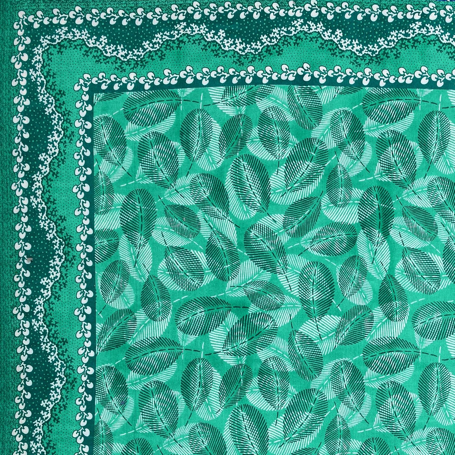 Jaipuri Cotton Double  Flat Bedsheet  With 2 Pillow Cover