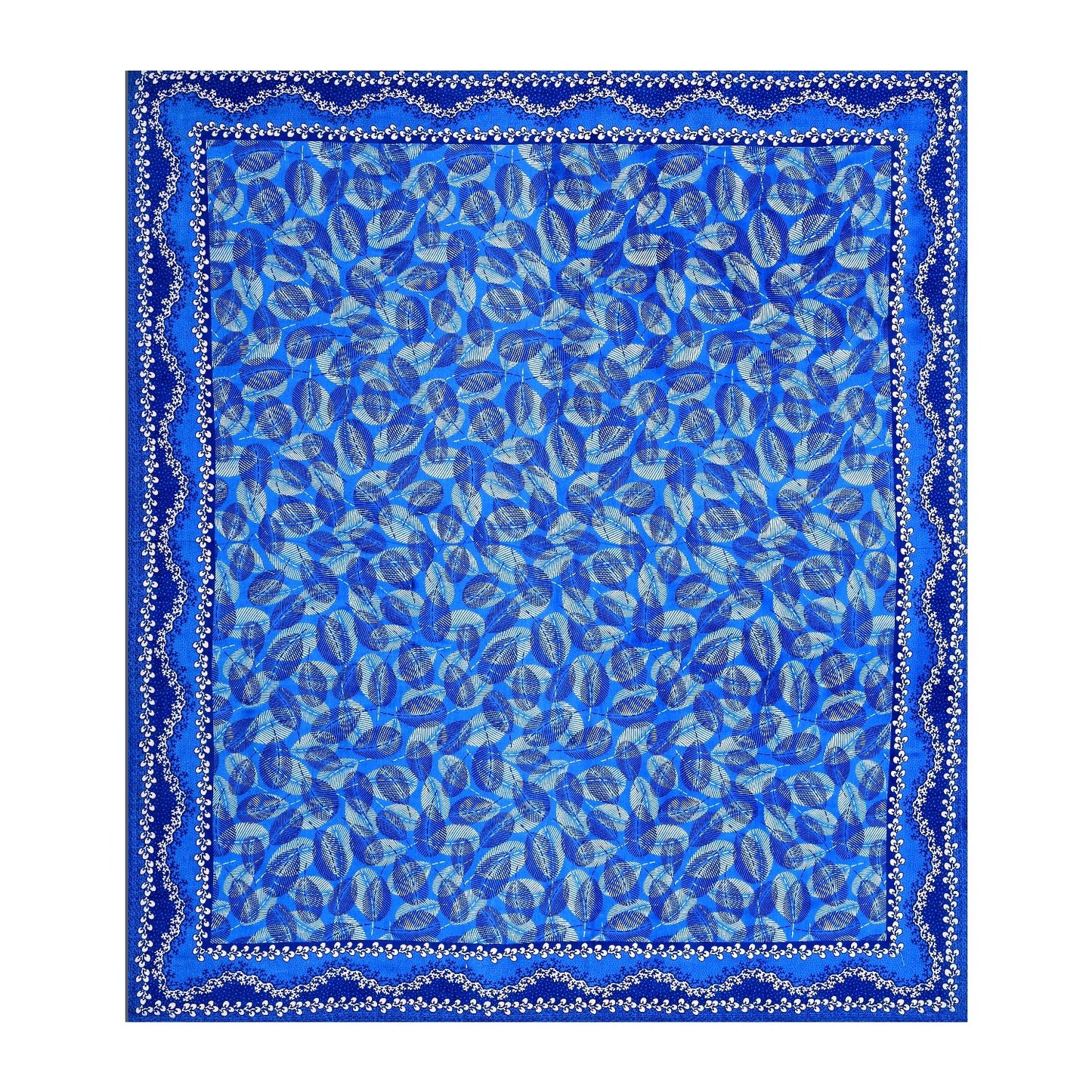Jaipuri Cotton Double  Flat Bedsheet  With 2 Pillow Cover